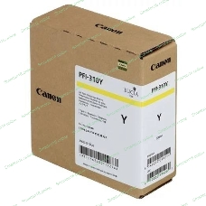 Картридж струйный Canon PFI-310 Y 2362C001 желтый (330мл) для Canon TX-2000/TX-3000/TX-4000