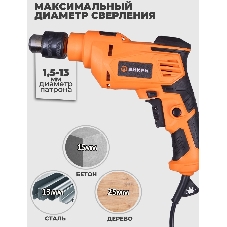 Дрель ударная ДУ-25А-850 Вихрь