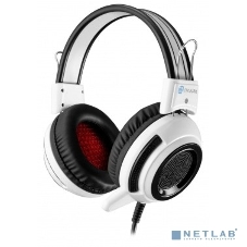 Проводные наушники Oklick HS-G300 белый/черный, полноразмерные, Jack 3.5 мм