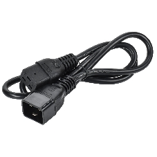 Кабель электропитания PDU 3х1,5 1М с разъемами С19-C20