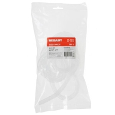 Кабельный спиральный бандаж Rexant, диаметр 12 мм, длина 2 м (SWB-12), прозрачный