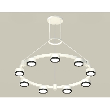 Светильник Ambrella light XR92031801/9 SWH/PBK белый песок/черный полированный GX53 (A9203, C9241, N8113)