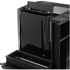 Автоматическая кофемашина Kuppersberg KCM 182 Black коллекция High-Tech,управление сенсорное,максимальное давление 20 бар,емкость для воды 1.8л, есть капучинатор,приготовление кофе автоматическое, материал панели стекло, черный