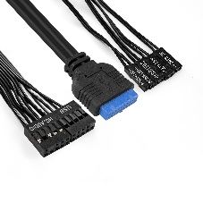 Компьютерный корпус Minitower ExeGate BAA-105U2-01-UNS400 (mATX, БП UNS400 с вент. 12см, 2*USB+2*USB 3.0, аудио, черный)