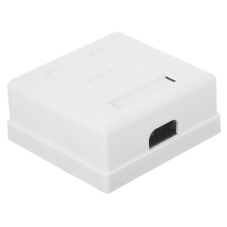 Розетка компьютерная NA-TA/1 RJ45+RJ11 кат.5e UTP внешняя 2 порта, 110&Krone