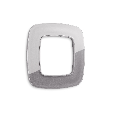 Рамка OMEGA Radian (Сталь Стекло органическое) 1-ая OF320501