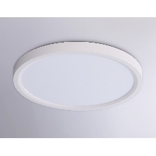 Светильник светодиодный ультратонкий Ambrella light FZ1903 WH белый IP54 20W 3000K-6500K CCT-переключатель D300*25 (Без ПДУ)