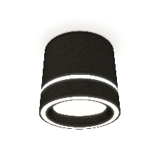 Светильник Ambrella Light XS8111004 SBK/FR черный песок/белый матовый GX53 (C8111, N8434)
