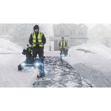 Снегоуборщик электр. Greenworks 82SN22 2.9кВт