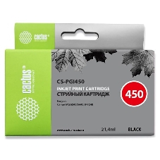 Картридж струйный Cactus CS-PGI450 черный (21,4 мл) для Canon MG 6340/5440/IP7240