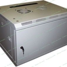 Шкаф настенный серии Pro, 12U 600x600, стеклянная дверь