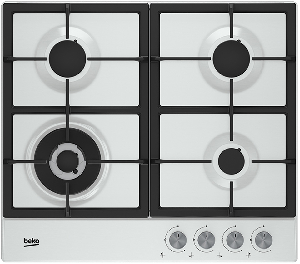 Встраиваемая газовая варочная поверхность Beko HIAW 64225 SW, Белый