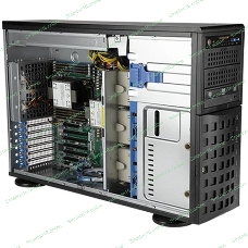 Серверная платформа Supermicro SYS-740P-TR 4U noCPU(2)3rd GenScalable/TDP 270W/no DIMM(18)/SATARAID HDD(8)LFF/2x1GbE/2x1200W