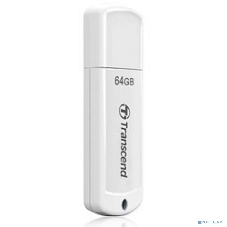 Флешка USB Transcend JetFlash 370 (TS64GJF370), 64Gb, USB 2.0, R/W 25/10, белый