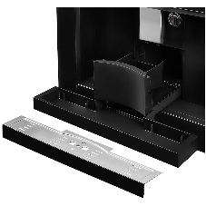Автоматическая кофемашина Kuppersberg KCM 182 Black коллекция High-Tech,управление сенсорное,максимальное давление 20 бар,емкость для воды 1.8л, есть капучинатор,приготовление кофе автоматическое, материал панели стекло, черный