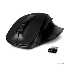 Мышь беспроводная SVEN RX-525SW черная (бесшумн. кл., 5+1кл. 600-1400DPI, Soft-touch, блист.)
