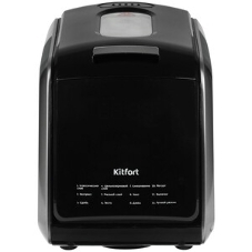 Хлебопечка Kitfort KT-305 чёрный/серебристый, 850 Вт, 1.5 кг, 12 программ