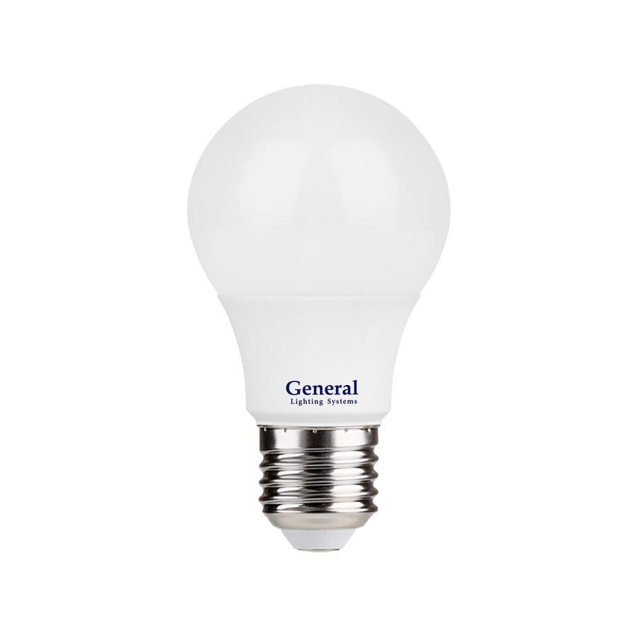 Лампа Светодиодная General  GLDEN-WA60-10-230-E27-6000 1/10/100