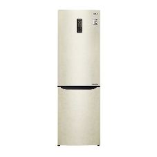Холодильник LG GA-B419SEUL бежевый двухкамерный 223/79л морозилка снизу, No Frost