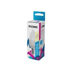 Лампа светодиодная Космос LED BASIC CN 8.5Вт 220В E14 3000К Лампа светодиодная Космос LED BASIC CN 8.5Вт 220В E14 3000К