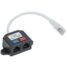 Проходной адаптер cat.5e UTP, RJ45-RJ45, тип Keystone Jack CS7-1C5EU ITK