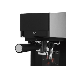 Кофеварка рожковая BQ CM7003 серебристый, исп. кофе - молотый, 1,2 л, 1350 Вт, 20 бар