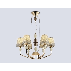 Люстра Ambrella light LH75401/6 GD/GR золото/серый E14*6 max 40W D700*1260