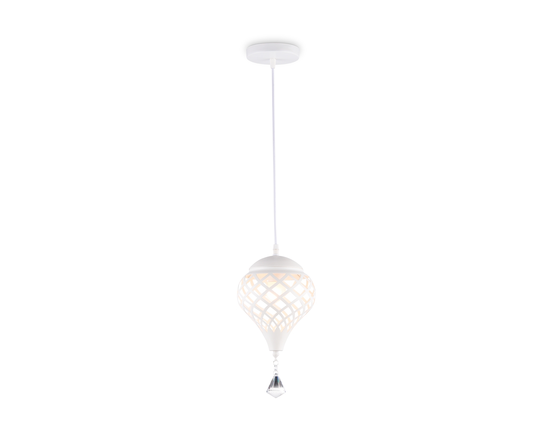 Светильник Ambrella light TR8441 WH белый E27 max 40W D170*800