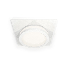 Комплект встраиваемого светильника Ambrella light XC6520060 SWH/FR белый песок/белый матовый MR16 GU5.3 (C6520, N6220)