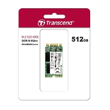 Накопитель SSD  Transcend 512Gb MTS430  (SATA3, up to 560/500MBs, 85000 IOPs, 3D TLC, 22х42мм)