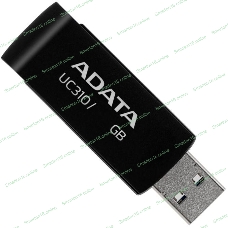 Флешка USB ADATA UC310 (UC310-256G-RBK), 256Gb, USB 3.2 Gen1, R/W 100/30, черный
