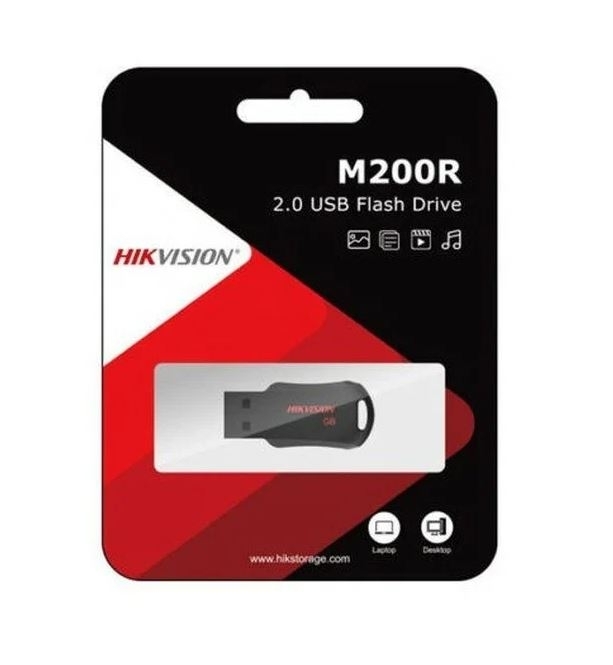 Флешка USB HIKVision HS-USB-M200R(STD)/USB 2.0/32G 32Gb <HS-USB-M200R(STD)/USB 2.0/32G>, USB 2.0, пластиковый корпус