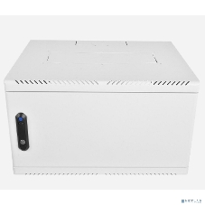 Шкаф коммутационный ЦМО (ШРН-6.350.1) настенный 6U 600x350 мм пер. дв. металл 200 кг серый 300 мм 180 град.