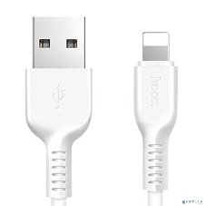 Кабель USB 2.0 HOCO X13, AM/Lightning M, белый, 1м