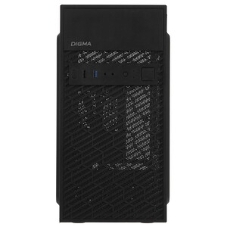 Компьютерный корпус Digma DCC-MN303 черный без БП mATX 1x80мм 2x120мм 1xUSB 2.0 1xUSB 3.0 audio
