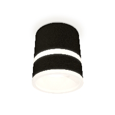 Светильник Ambrella Light XS8111005 SBK/FR черный песок/белый матовый GX53 (C8111, N8445)