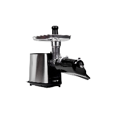 Мясорубка электрическая Centek CT-1617 Juice серебристый, 2000 Вт, 2.0 кг/мин, реверс, защита от перегрузки, насадки - 5