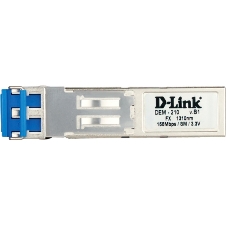 Сетевое оборудование D-Link (DEM-210/B1A) Модуль SFP с 1 портом 100Base-FX для одномодового оптического кабеля, питание 3,3В (до 15 км)