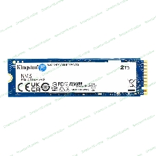 Накопитель SSD Kingston NV3, 2000Gb, M.2 2280, PCIe 4.0 x4, NVMe, R/W 6000/5000