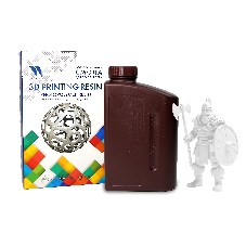 Фотополимерная водовымываемая смола NVPrint Water Washable Resin белый 1 кг Фотополимерная водовымываемая смола NVPrint Water Washable Resin белый 1 кг