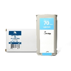 Струйный картридж NVPrint 70 (NV-C9390A) Light Cyan для HP DesignJet Z2100/Z3100/Z3200/Z5200/Z5400 (130 мл) совместимый