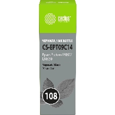 Чернила Cactus CS-EPT09C14 108 черный 70 мл для Epson Ecotank L8050/L18050