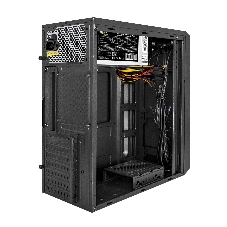 Компьютерный корпус Miditower ExeGate XP-332UC-UNS350 (ATX, БП UNS350 с вент. 12см, 2хUSB 3.0/1хTypeC, аудио, черный)
