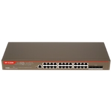 Коммутатор IP-COM G5328X, 24×1 Гбит/с + 4×10 Гбит/с SFP+, управляемый