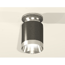 Светильник Ambrella Light XS6303101 DCH/PSL черный хром/серебро полированное MR16 GU5.3 (N6903, C6303, N6132)