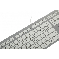 Клавиатура проводная A4Tech Fstyler FX50, USB, белый