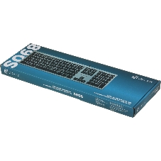 Клавиатура Oklick 890S проводная, USB Type-A, серый