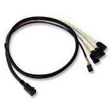 Кабель ACD-SFF8643-SATASB-10M, INT SFF8643-to-4*SATA+SB (MiniSAS HD -to- 4*SATA+SideBand internal cable) 100 см