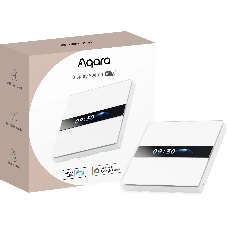 Выключатель умный Aqara V1 EU 4-хкл. с нейтралью белый (WS-K02D)
