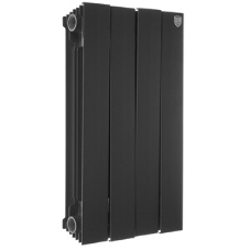 Радиатор биметаллический Royal Thermo PianoForte 500 черный VR80 - 8 секц.